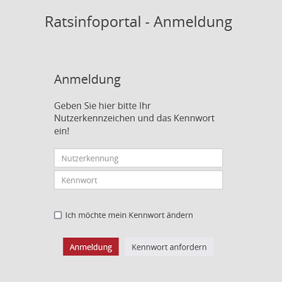 Ratsinfoportal
